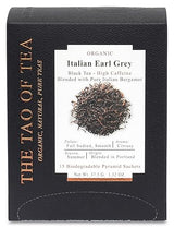 The Tao of Tea, Italian Earl Grey, Pyramid Sachets, 15 Sachet Box