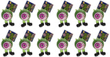 Kidsmania 12 Count Cyclops ICU Eye Ball Jaw Breaker with Rainbow Bubble Gum Center
