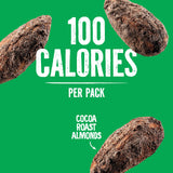 Emerald Nuts Cocoa Roast Almonds 7 Ct (1-Pack), 100-Calorie Individual Packs, Kosher Certified, Non-GMO, Contains No Artificial Preservatives, Flavors