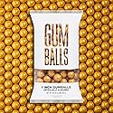 Candy Envy - Shimmer Gold Gumballs - 1 Inch - Approximately 113 Gumballs Per 2lb Bag - Bulk Gold Candy - North American Made & Kosher Certified