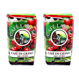Café Lareño Whole Bean Coffee - Lares, Puerto Rico - 14 Ounce (Pack of 2)