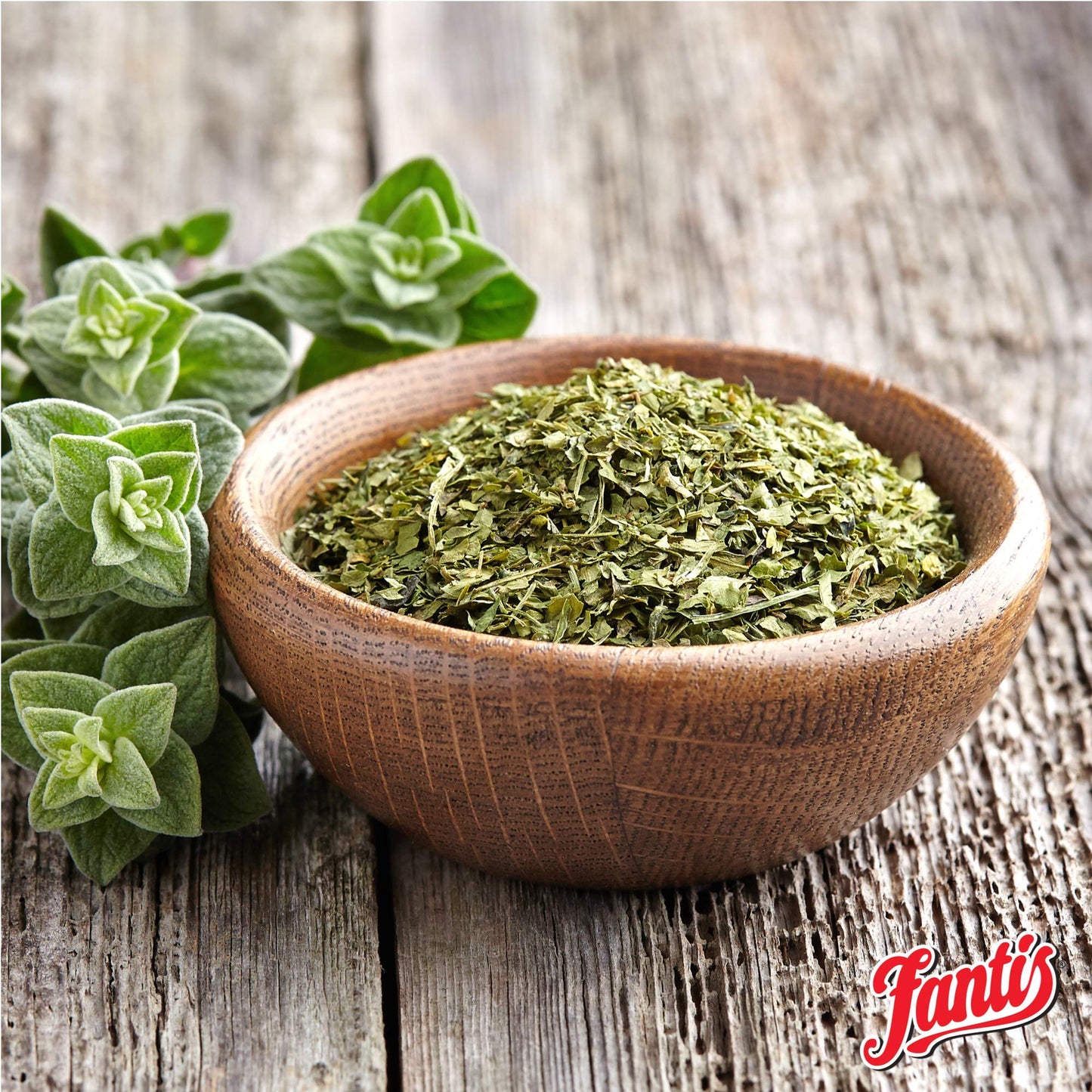 Fantis Dried Oregano Seasoning, 100% Pure Greek Oregano Leaves From Greece Hand Picked and Naturally Sun Dried, 6 Ounce