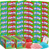 Fun Dip Candy Bulk - Cherry Yum & Razz Apple Flavors (96 count, 0.43 oz each)
