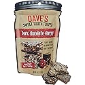 Dave's Sweet Tooth Toffee - Dark Chocolate Cherry Toffee Gift Set (4 oz. x 3) - Handmade Dark Chocolate Covered Cherries Toffee with Real Butter, Real