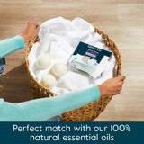 Grove Co. Wool Dryer Balls, Reusable Laundry Balls for Dryer, 100% New Zealand Wool, Reduce Drying Time, Wrinkles & Static, Sustainably Designed