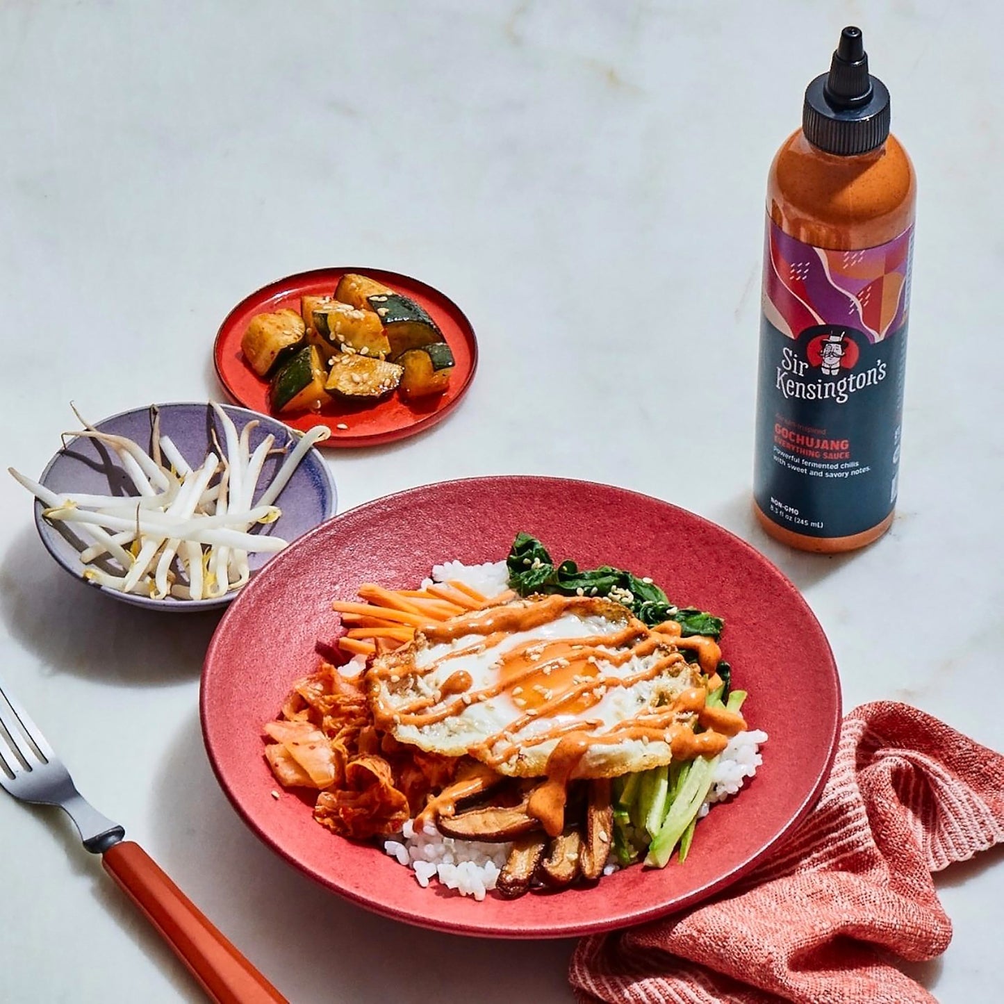 Sir Kensington's Everything Sauce Gochujang Sauce Dressing Dip and Drizzle Keto Diet Certified Dairy Free Gluten Free Non-GMO Project Verified