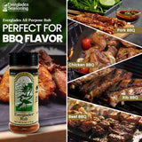 Everglades Rub Seasoning - Sweet & Spicy Blend for Pork, Beef, Poultry, Wild Game - 6 oz