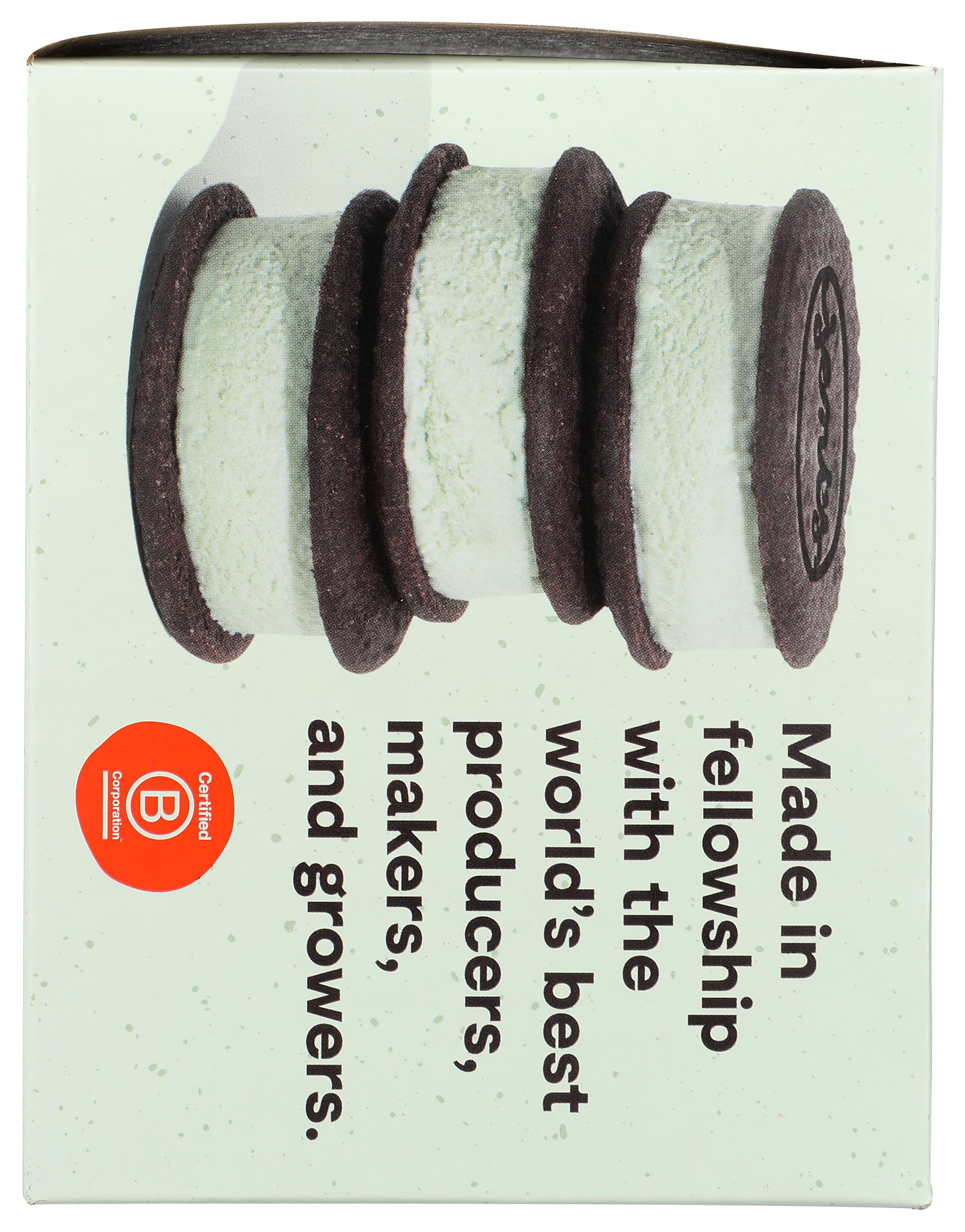 Jenis Splendid Ice Creams Mint Chocolate Truffle Frozen Dessert Sandwich 3 Count, 10.5 FZ