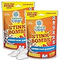 NATURE CLEAN Stink Bombs - Natural Laundry Odor Eliminator Pods. Pet Odor Eliminator for Home, Laundry Deodorizer & Strong Odor Remover for Clothes