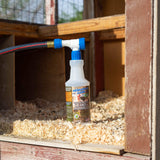 Absolutely Clean Chicken Coop Cleaner and Deodorizer, Veterinarian Approved, Powerful, Natural Enzyme Cleaner Safely Eliminate Tough Messes and Odors
