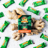 Reed's All Natural Ginger Chews Chewy Ginger Candy - Sweet & Spicy Individually Wrapped Candy For Snacking, Upset Stomach & Morning Sickness - Vegan
