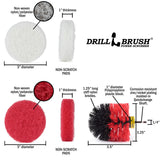 Indoor - Outdoor - Cleaning Supplies - Garden - Bathroom Accessories - Drill Brush - Grout Cleaner - Bathtub - Bath Mat - Sink - Flooring - Scrub