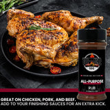 10-42 Steak Seasoning Gift Set - 3 Premium Flavors : All Purpose, Steak, Coffee Rub | Gourmet Meat Seasoning Dry Rub | Barbecue Spices and Seasonings