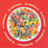 Gum Drops Jelly Candy | 2-Pound Bag | Assorted Fruit Flavors | Gumdrops Candy for Holiday Buffets & Dessert Decorating | Strawberry, Pineapple