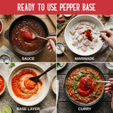 Cayenne Pepper - Louisiana Pepper Exchange - Fresh Pepper Replacement. Save Time and Money in the Kitchen, No More Food Waste. 64 Ounces, Perfect