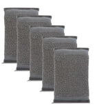 El Contraste Heavy Duty Grill Sponge - 5 Pack Steel Scrub Sponges, Durable BBQ Scrubber for Hard Surfaces, Multi-Use Dishwashing, Long-Lasting Kitchen