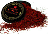 Premium Saffron Threads, Pure All Red Saffron Spice | Super Negin Grade | For Culinary Use Such as Tea, Paella, Golden Milk, Rice, & Risotto (10
