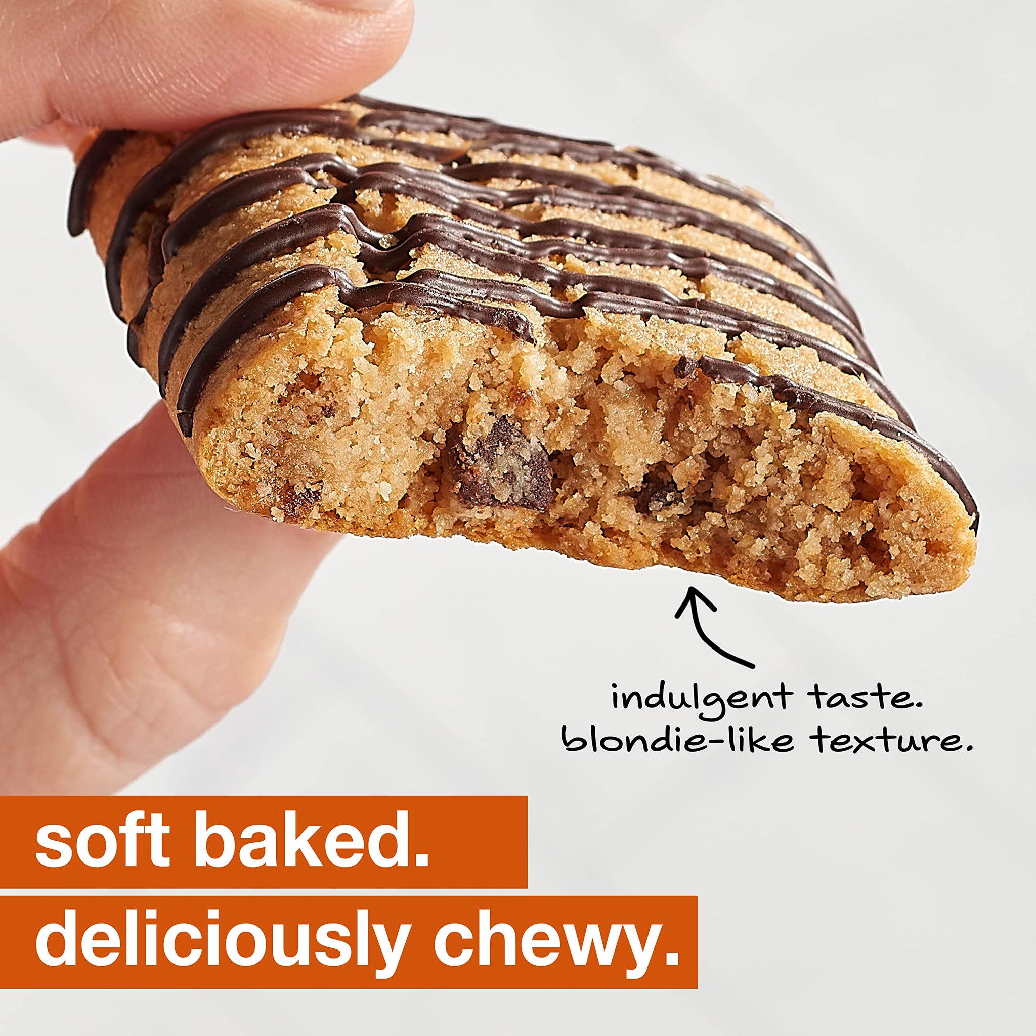 KIND Soft Baked Squares, Peanut Butter Almond Flour Blondie, Gluten Free, Healthy Snack Bars, 5g Protein, 6 Count