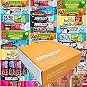 SNACKZON Ultimate Snack Box Variety Pack (40 counts)- Healthy Granola Bars, Trail Mix & Protein Snacks - Care Package for College Students, Office