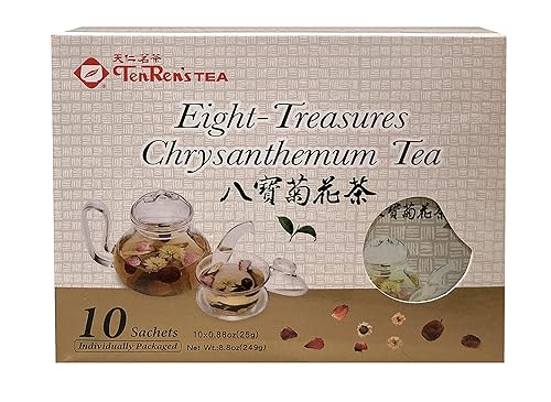 Ten Ren TeaTen Ren Eight Treasures Chrysanthemum Tea, 10 Count
