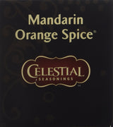 Celestial Seasonings Mandarin Orange Spice Herbal Tea 25 Tea Bags