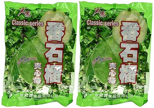 Bai Chuan HongYuan Classic Series Hard Candy (Guava Flavor) - 350 grams (Pack of 2)