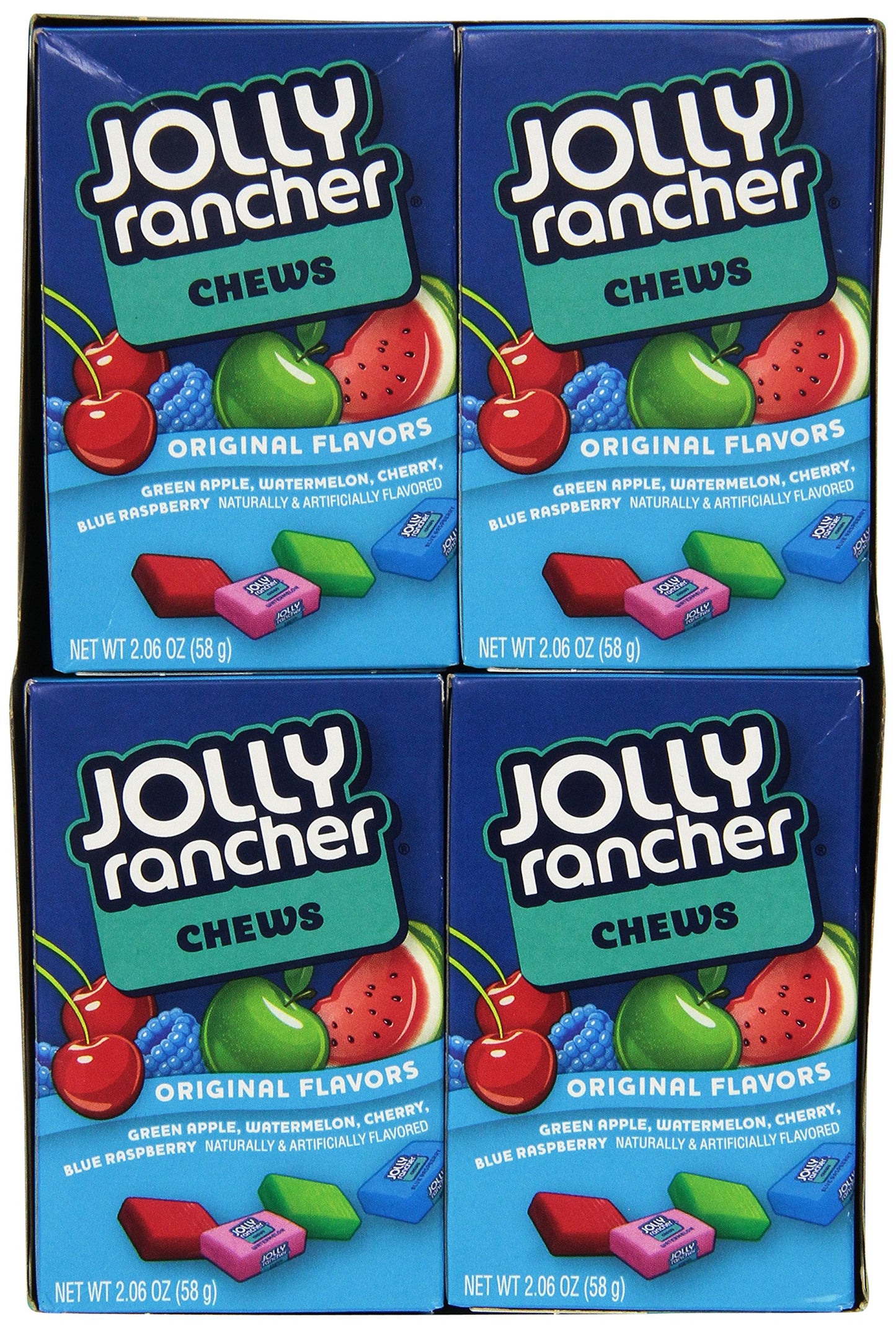 Jolly Rancher Chews, Original Flavors, 2.06 oz