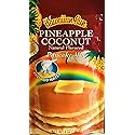 Hawaiian Natural Flavored Pancake Mix! Choose From Macadamia Nut Flavors! Just Add Water! 6oz Package! (Pineapple Coconut)