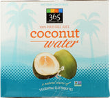 365 by Whole Foods Market, Coconut Water, 17.6 oz, (Pack Of 12)