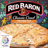 Red Baron Classic Four Cheese Pizza (Frozen), 21.06 Oz