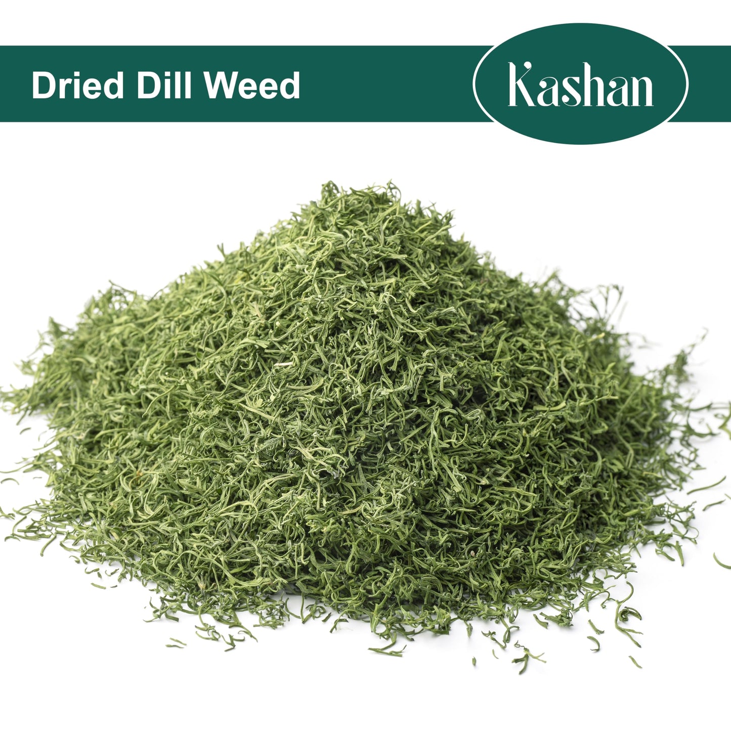 Kashan Dill Weed, Great Aromatic Seasoning for Food Flavoring, Salad, Soups and Meat, Garnish, Vegetarian 9oz (255g)