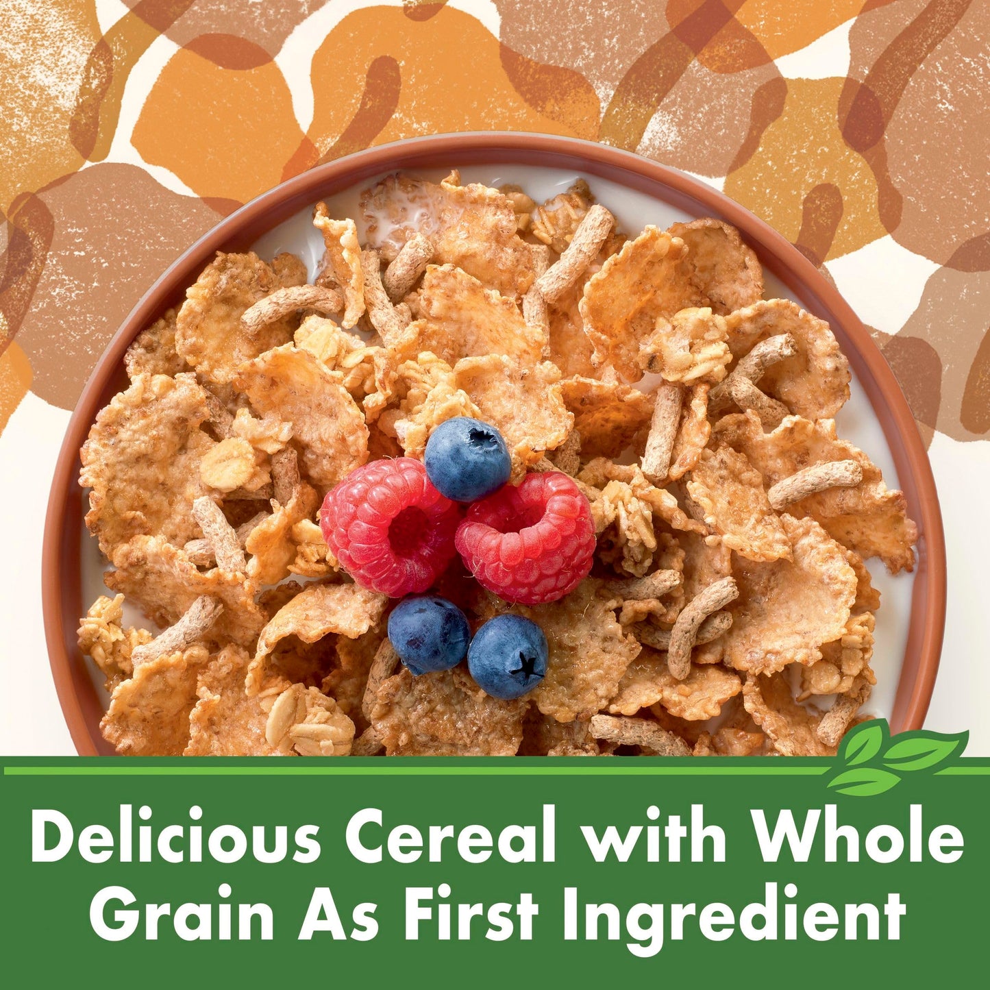 Cascadian Farm Organic Hearty Morning Fiber Cereal 14.6 oz Box