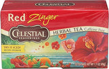Celestial Seasonings Tea Caffeine Free Herbal Tea, Red Zinger 20 ea
