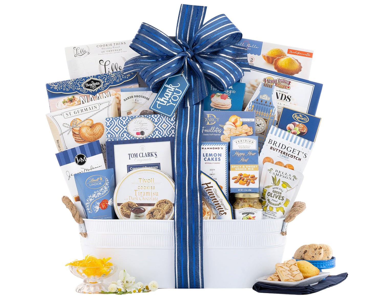 Wine Country Gift Baskets Deluxe Thank You Gift Basket