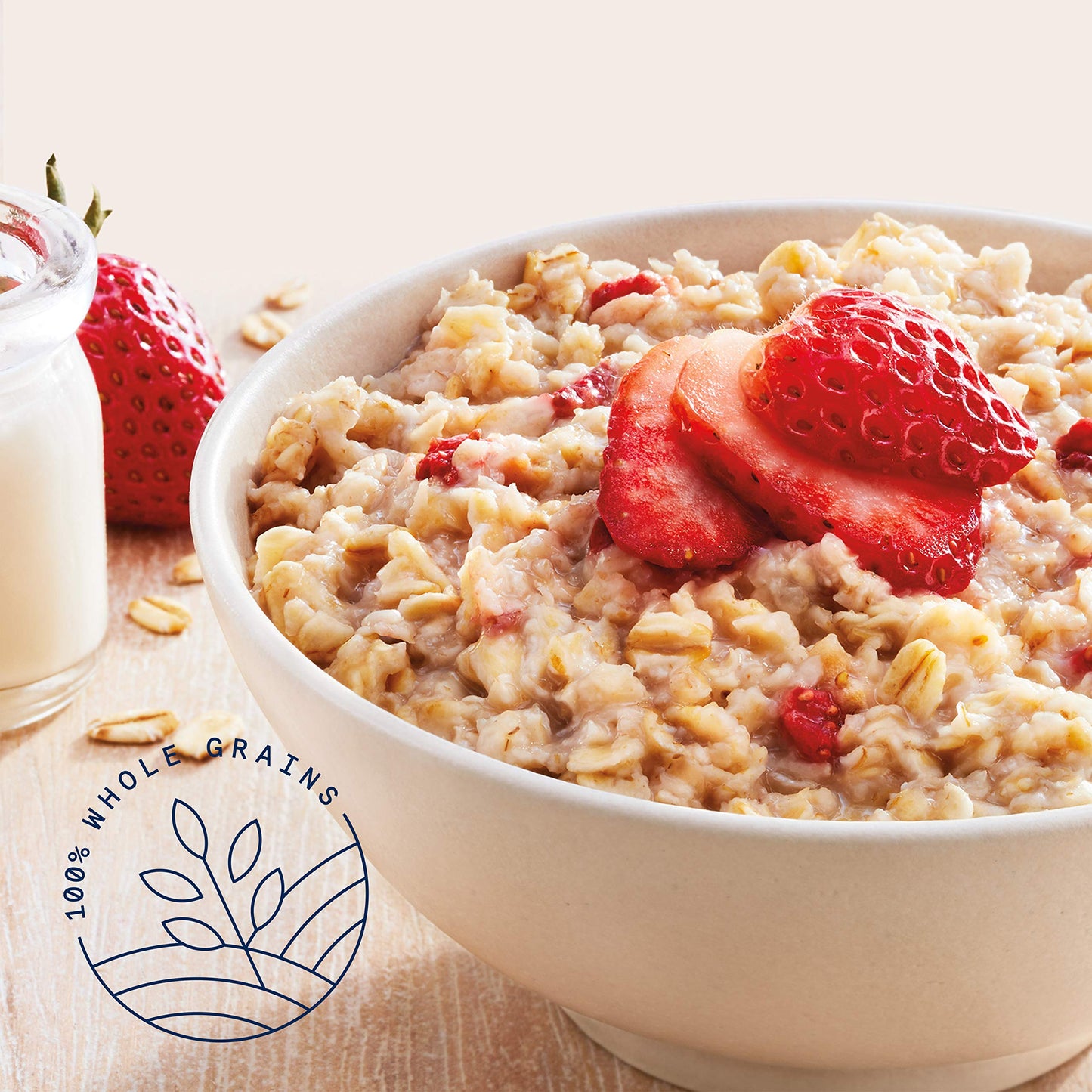 Quaker - Hot Cereal Instant Oatmeal Lower Sugar, Fruit & Cream Variety Pack, (8 Pack)