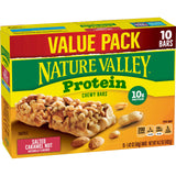 Nature Valley Chewy Granola Bar, Protein, Salted Caramel Nut, 10 Bars - 1.4 oz