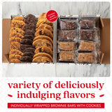 DAVID'S COOKIES Assorted Brownies & Assorted Cookies in Carton Box | Freshly Baked Brownies And Cookies | Ideal Gift For Your Loved Ones This Season