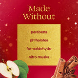 Glade PlugIns Scented Oil 2 Refills, Air Freshener, Warm Apple & Spices, 1.34 fl oz, Pack of 2