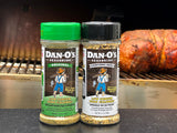Dan-O's Seasoning Small 4 Bottle Combo | Original, Chipotle, Spicy, & Crunchy | 4 Pack (3.5 oz)
