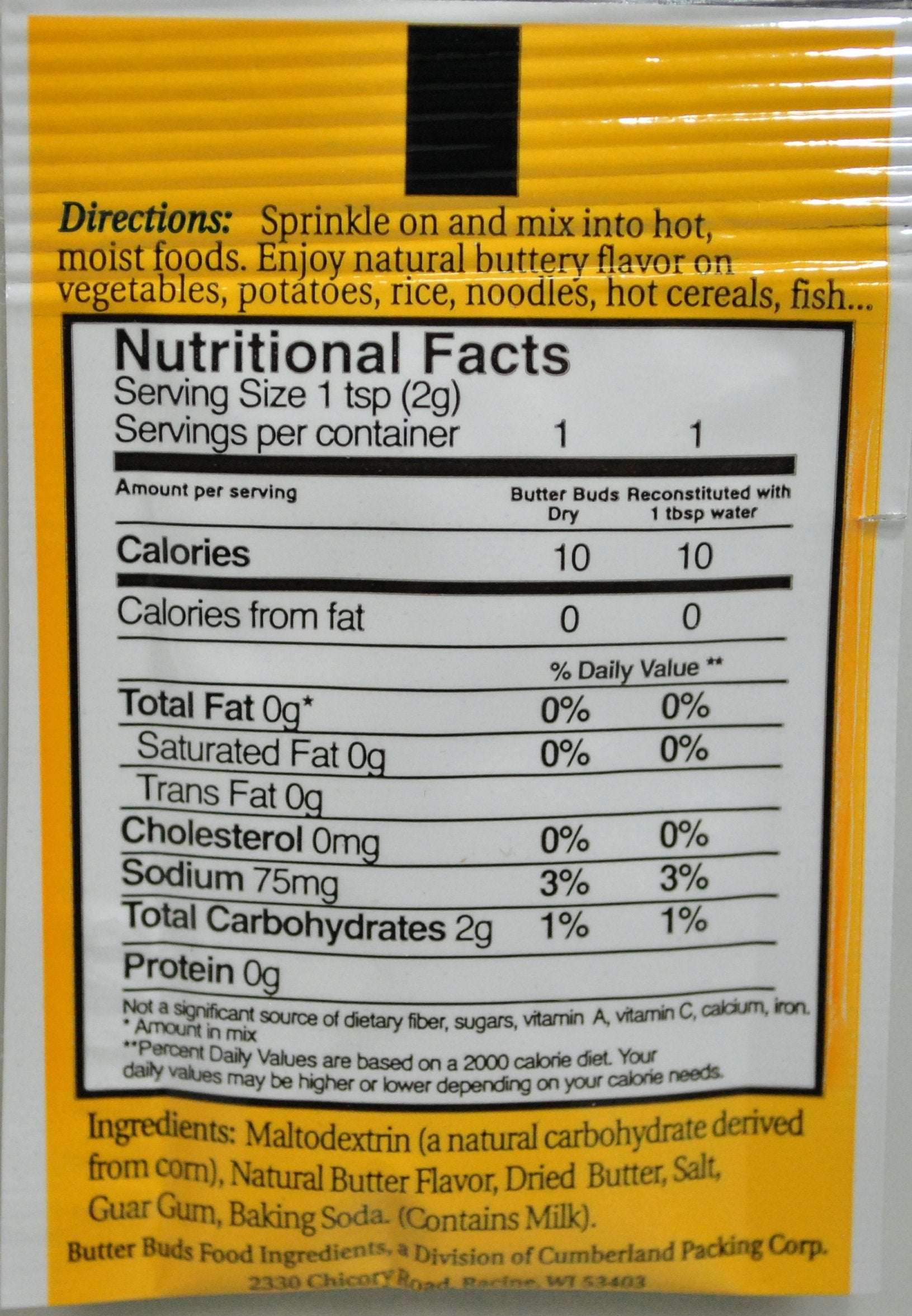 Butter Buds® Flavor Granules (Case of 500)