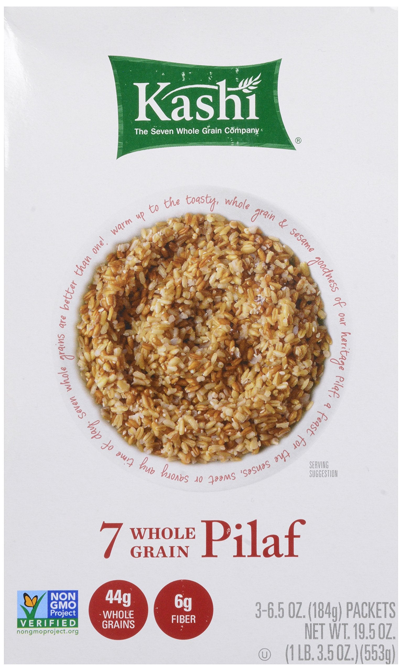 Kashi, 7 Whole Grain Pilaf, 3pk, 6.5 oz