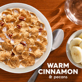Special K Breakfast Cereal, 11 Vitamins and Minerals, Made with Real Pecans, Family Size, Cinnamon and Pecan, 18.4oz Box (1 Box)