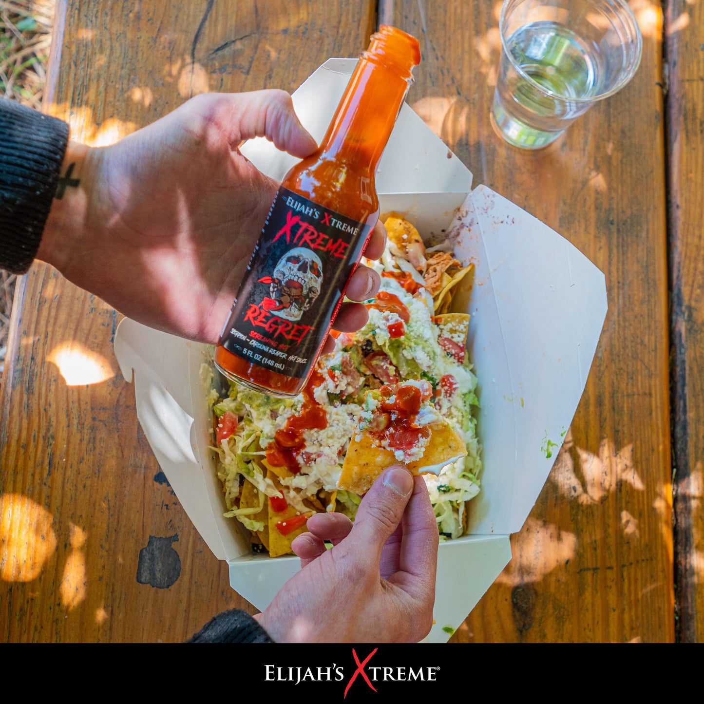 Elijah's Xtreme Regret Hot Sauce - Carolina Reaper and Trinidad Scorpion - The 2 Hottest Peppers in the World for an Extreme Fiery Heat