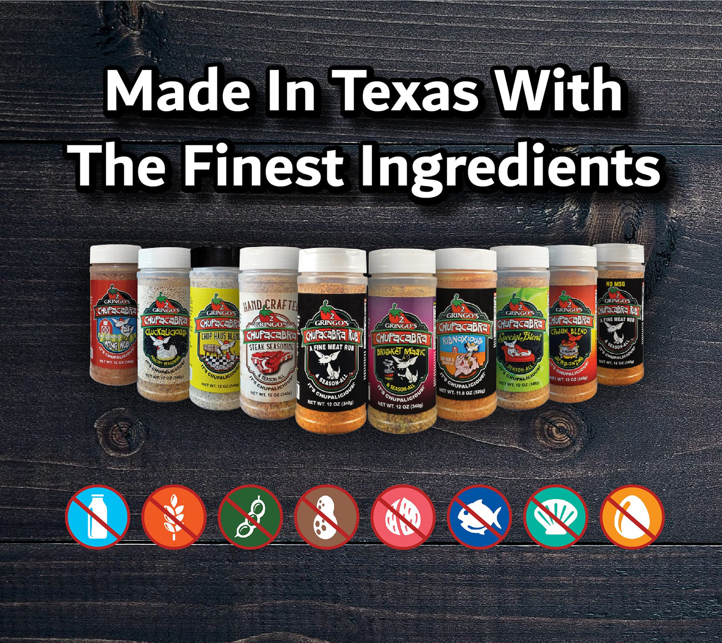 2 Gringos Chupacabra Brisket Magic Seasoning, 25 Ounces