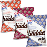 Variety Snack Pack Muddy Buddies, 3 Pack, Brownie Supreme, Cookies & Cream, Peanut Butter & Chocolate