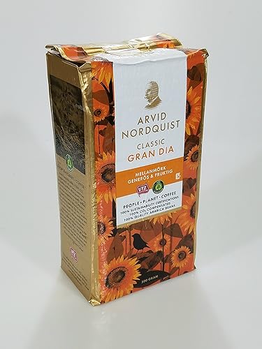 Arvid Norquist Classic Ground Coffee 2 - 17.6oz Bags(500grams) (Gran Dia)