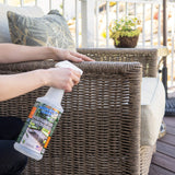 Amazing Patio Furniture Cleaner - Natural Enzyme Easily Remove Dirt, Bird Droppings, Food and Mildew Stains and More from Your Outdoor and Patio
