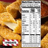 TGI Fridays Mozzarella Sticks Frozen Snacks with Marinara Sauce, 17.4 oz Box