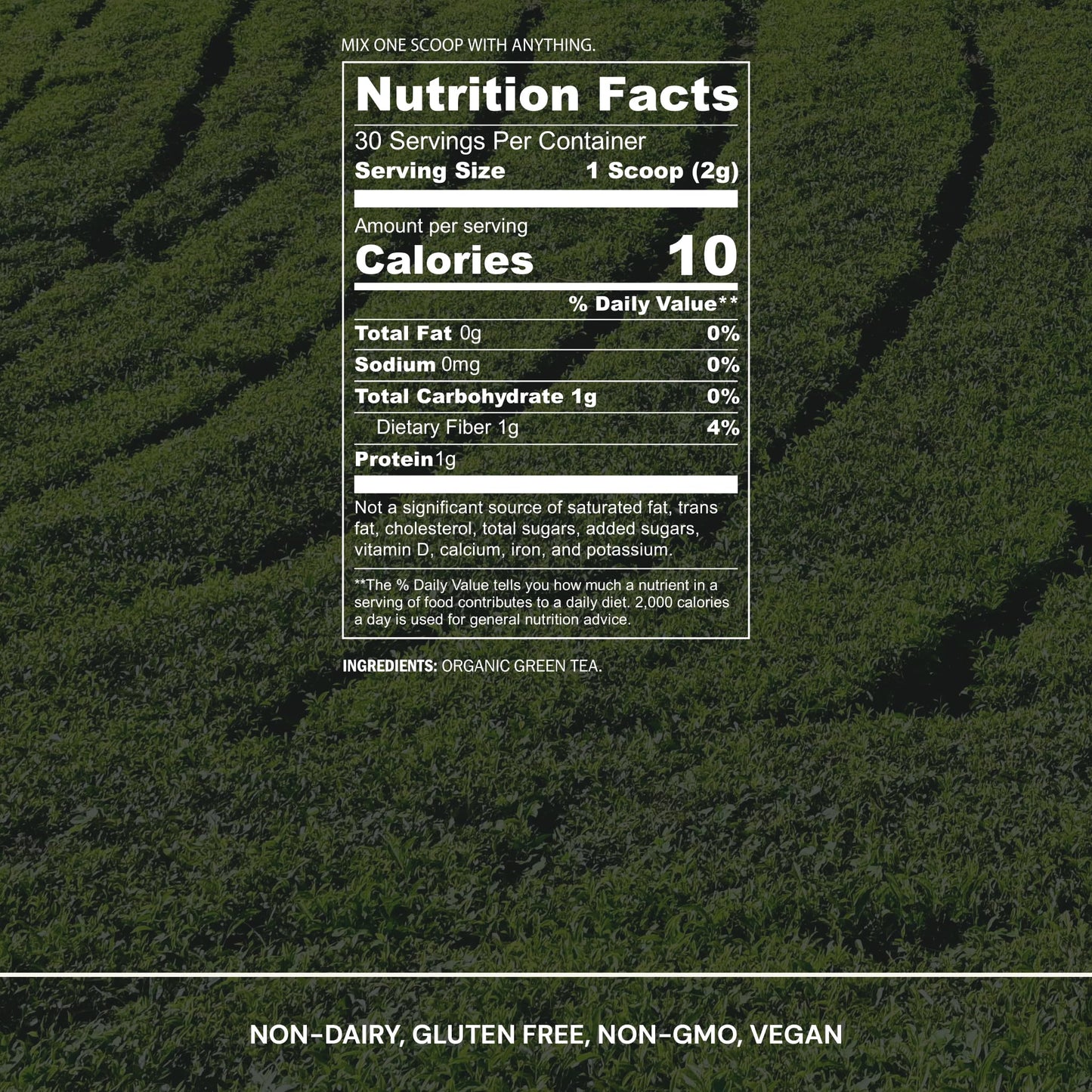 Blueprint Bryan Johnson Matcha Powder - Ceremonial Grade Japanese Matcha - Green Tea for Energy & Focus - Natural Caffeine, Antioxidant-Rich - 30mg