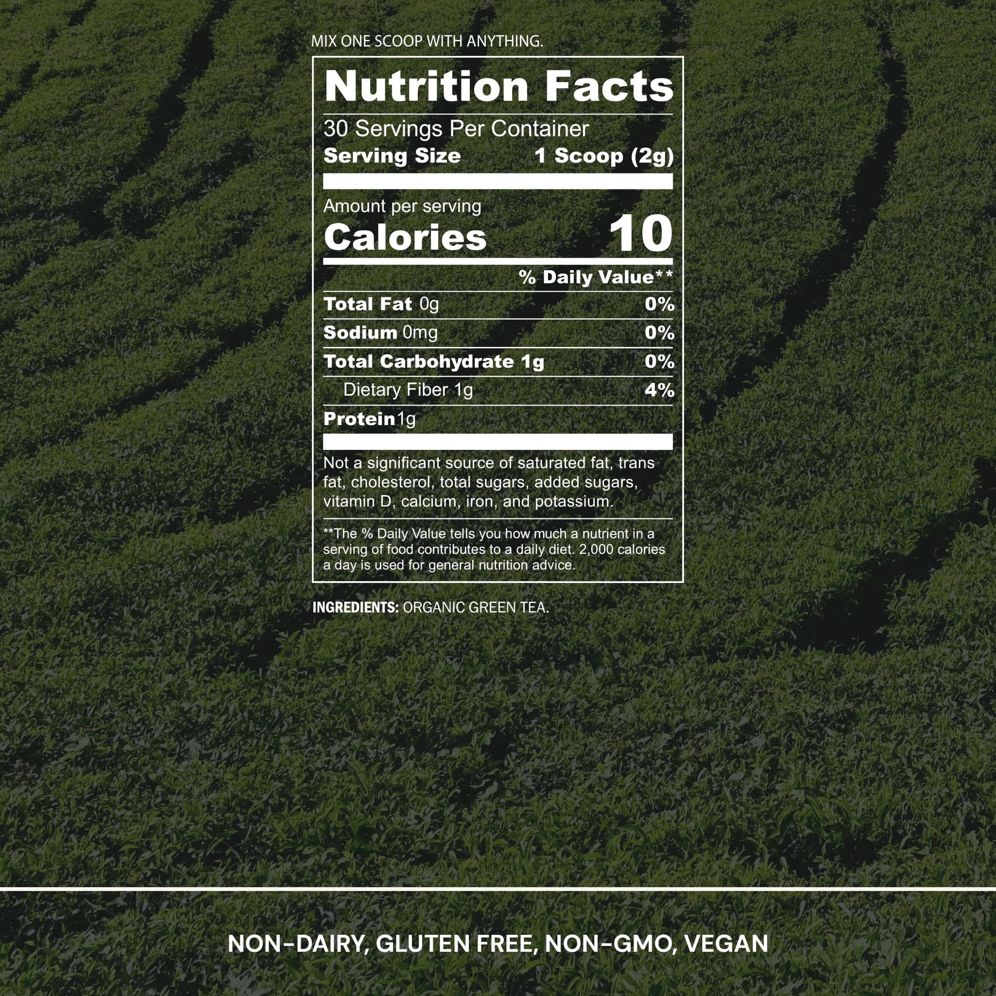 Blueprint Bryan Johnson Matcha Powder - Ceremonial Grade Japanese Matcha - Green Tea for Energy & Focus - Natural Caffeine, Antioxidant-Rich - 30mg